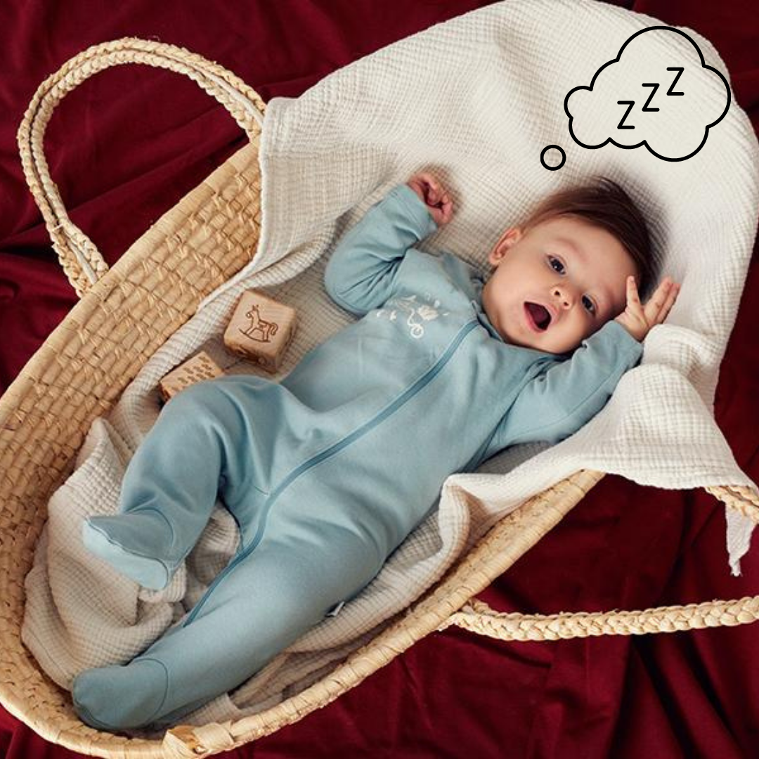 What should be done for babies who wake up early at night?