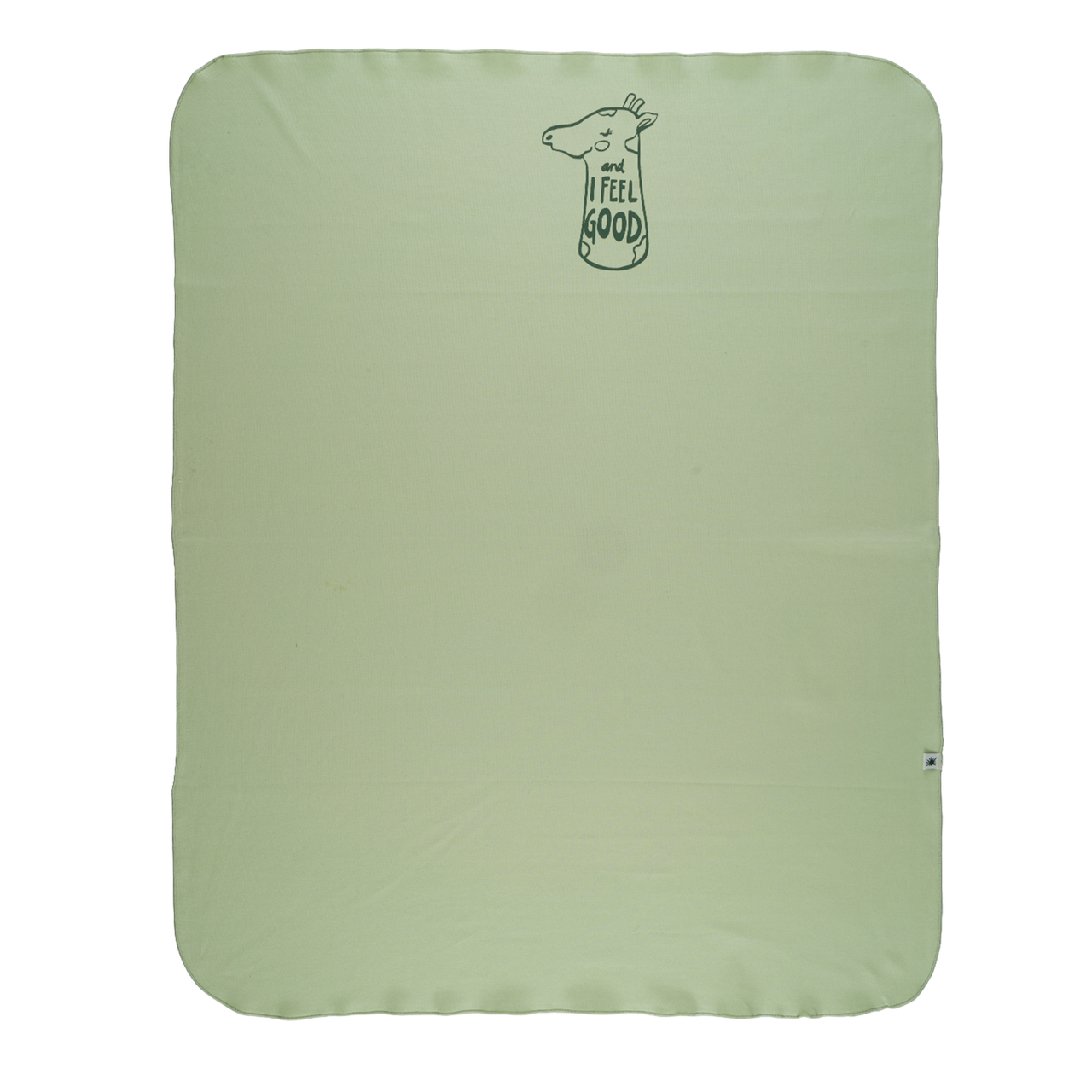 Organik Pamuk Bebek Battaniyesi - Aqua