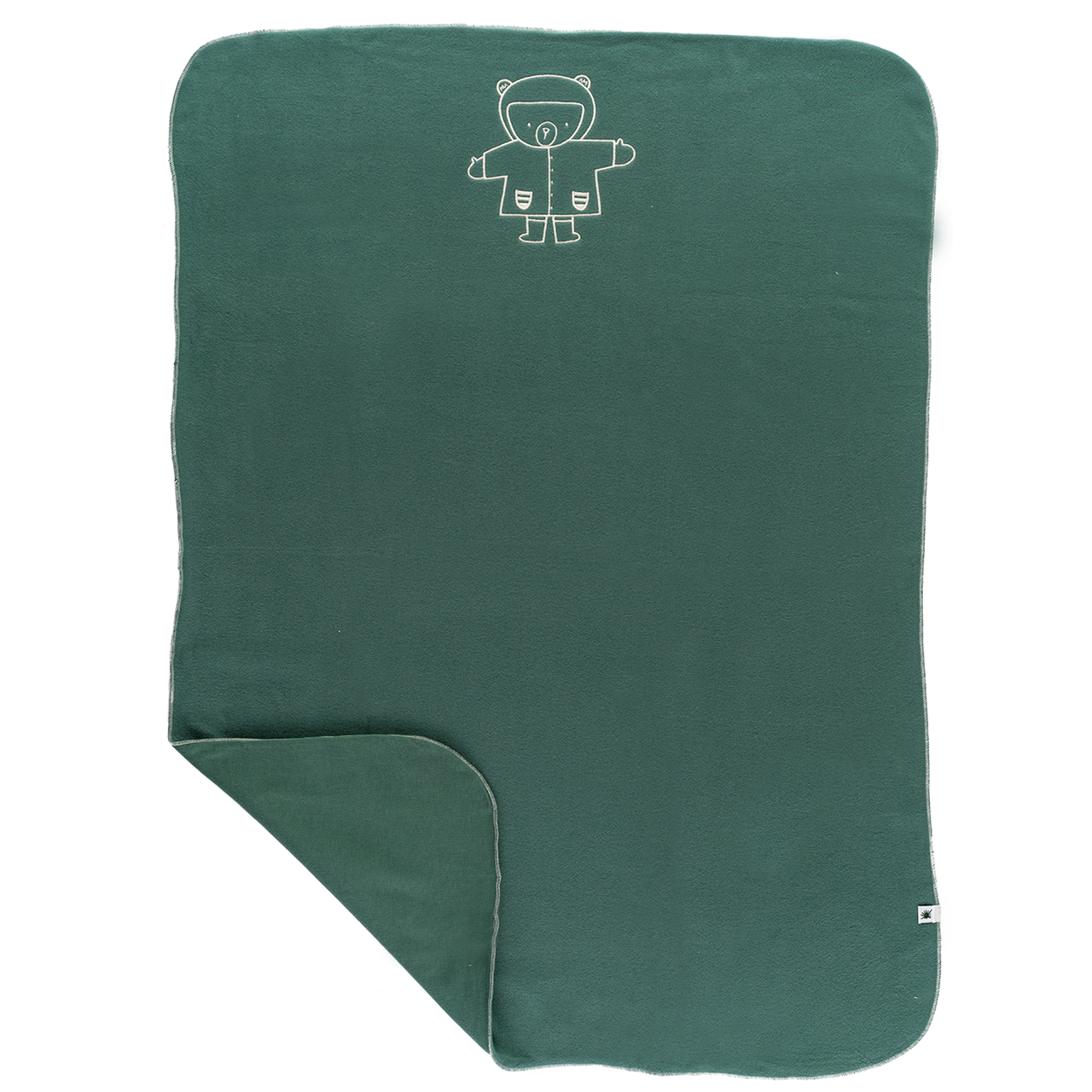 "Teddy" Polar Battaniye - Derin Yeşil