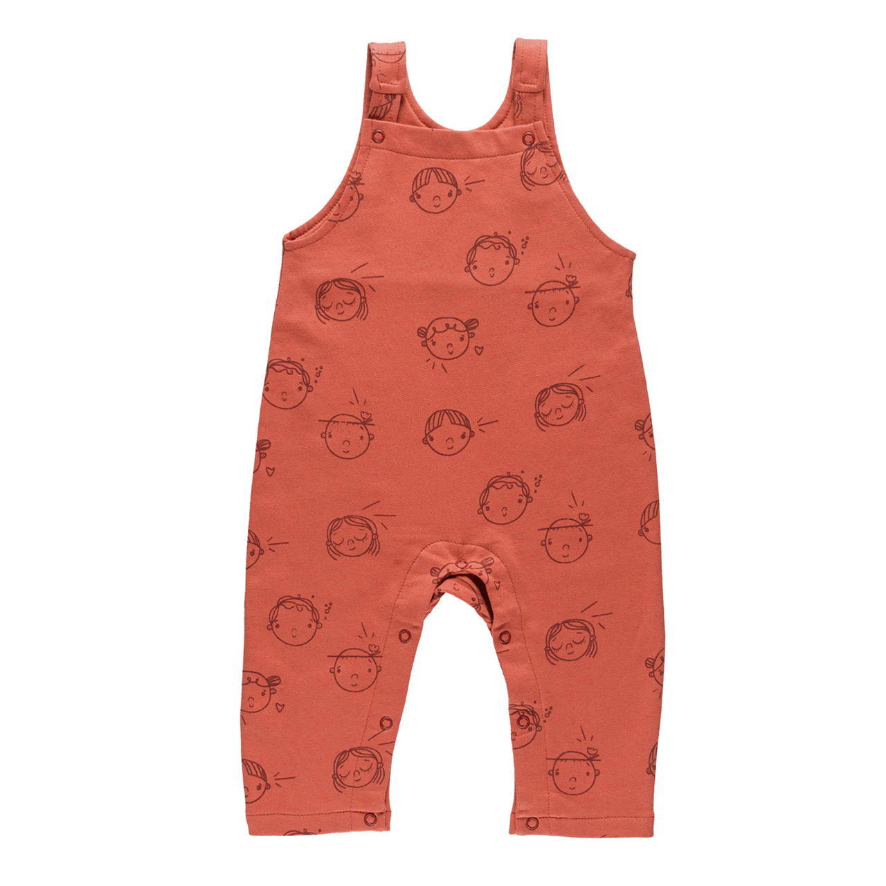 "Yucca" Dungarees - Terracotta