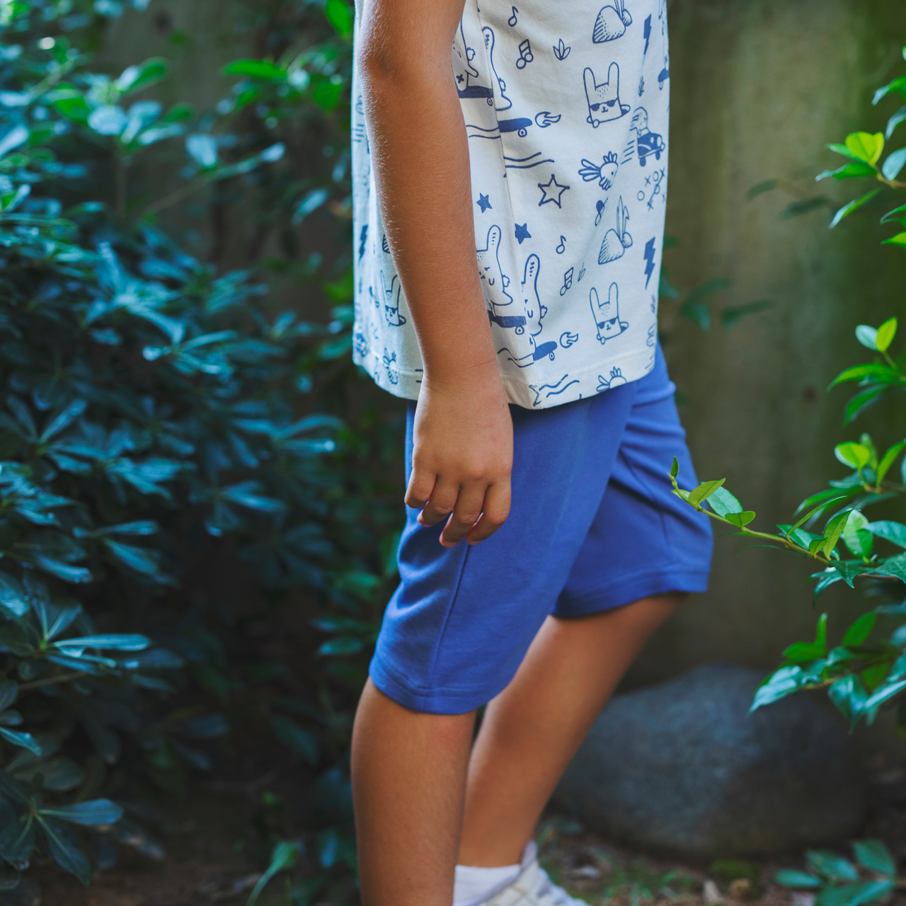 "Bermuda" Şort - Gece Mavi