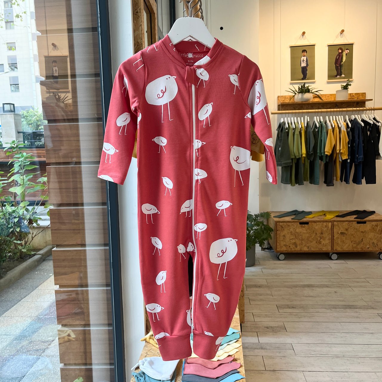 "Zip" Patiksiz Tulum - Cranberry