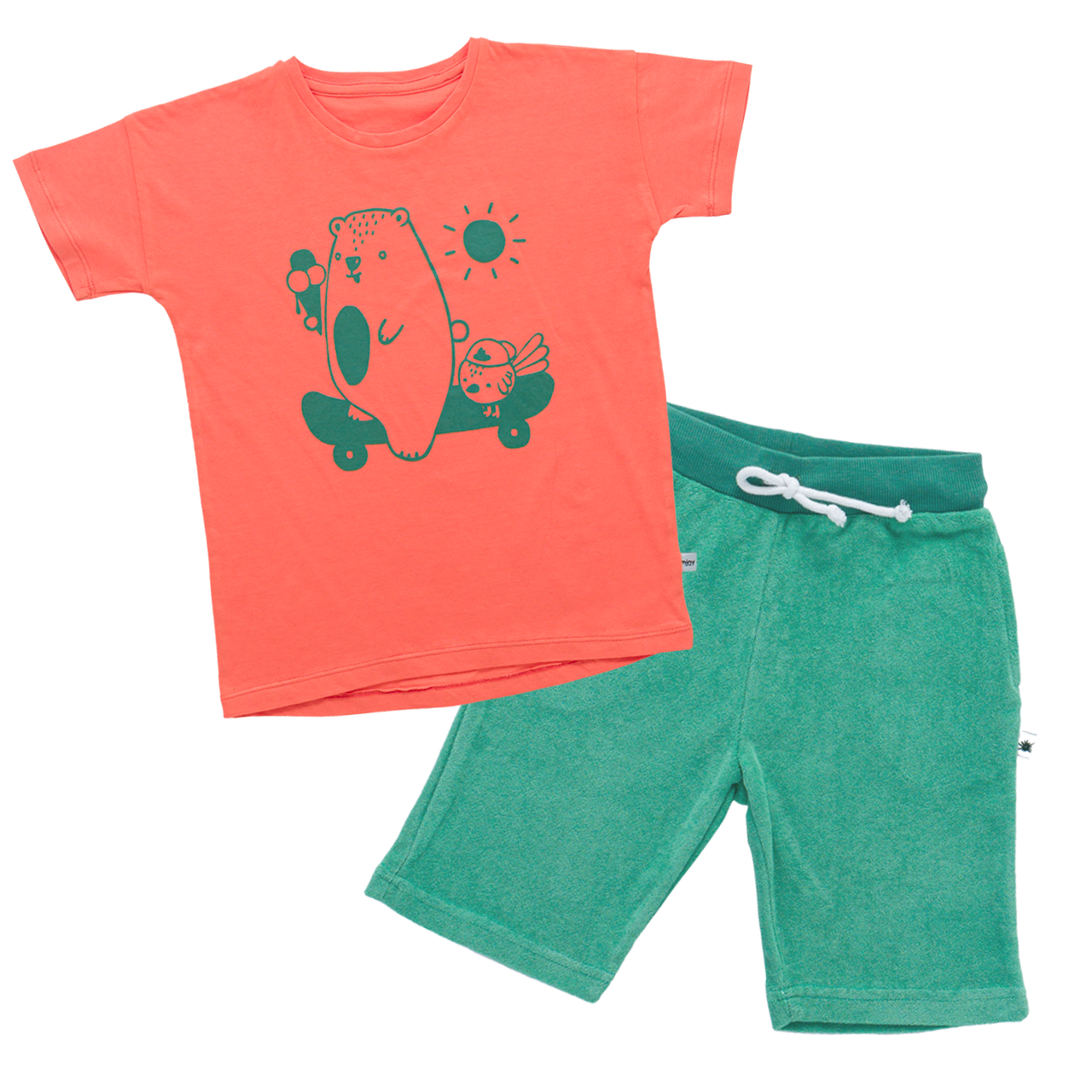 "Summer Kid" Set - Comfy Flamingo