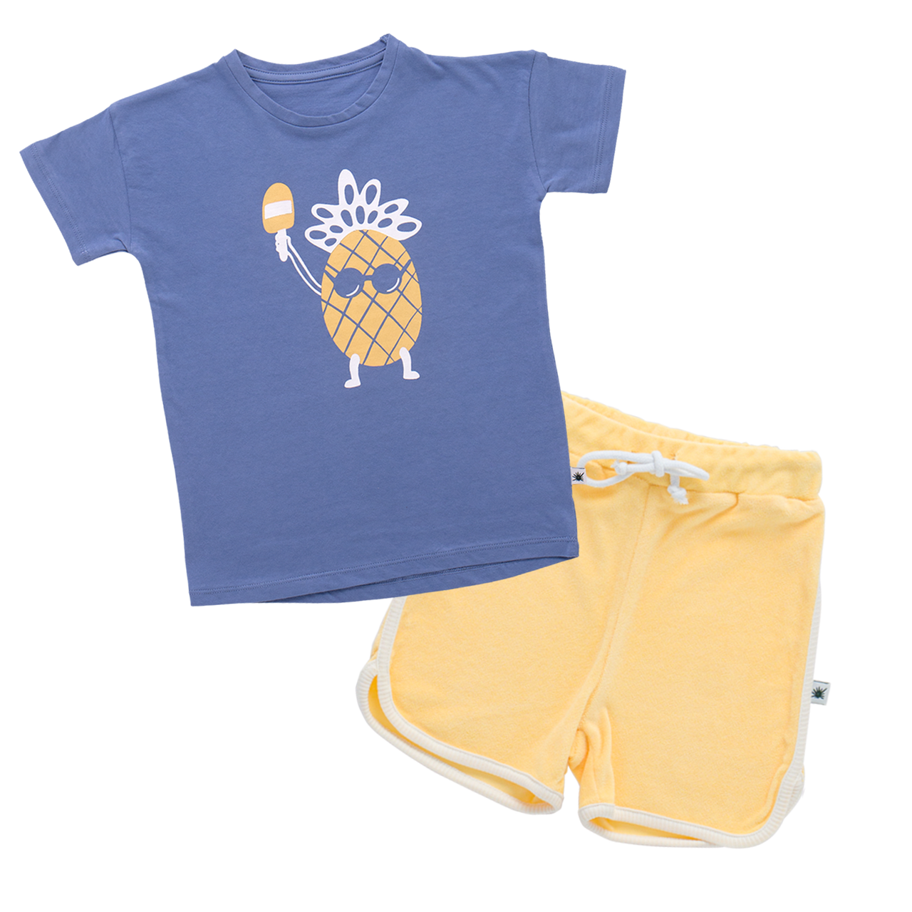 "Summer Kid" Set - Comfy Midnight Yellow