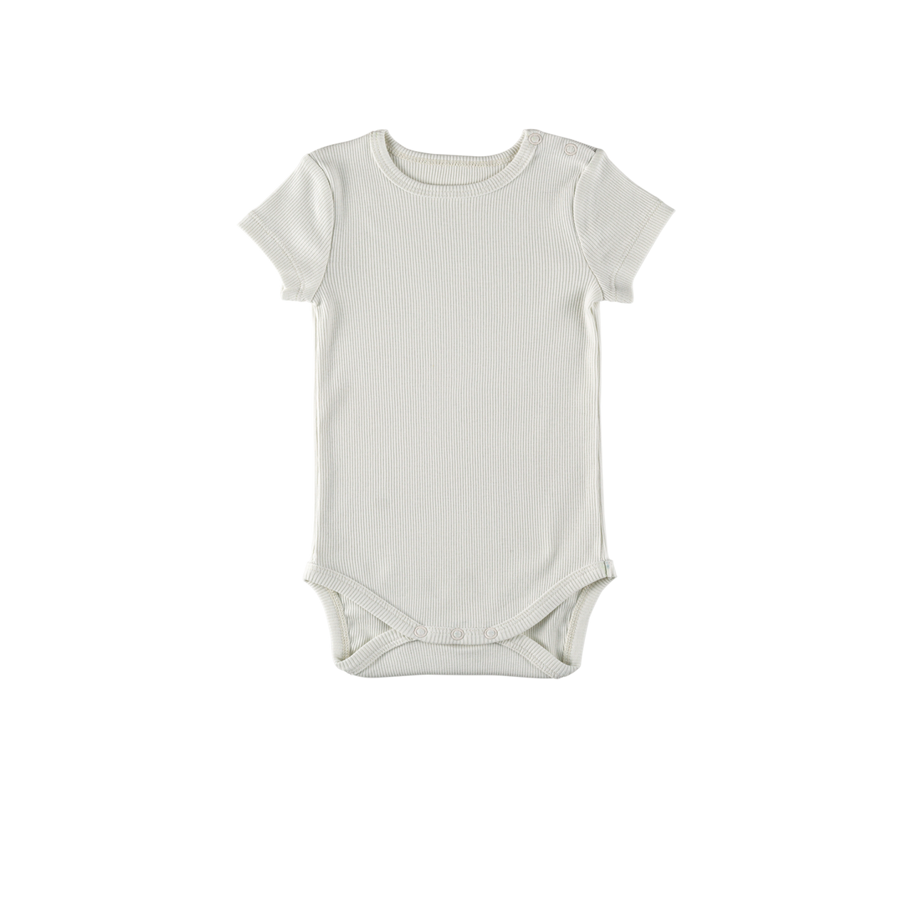 "Simples" Short Sleeve Onesie - Offwhite