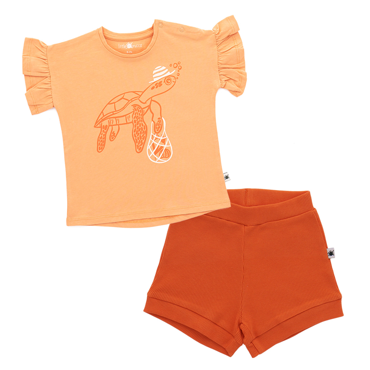 "Summer Baby" Set-Turtle Coral
