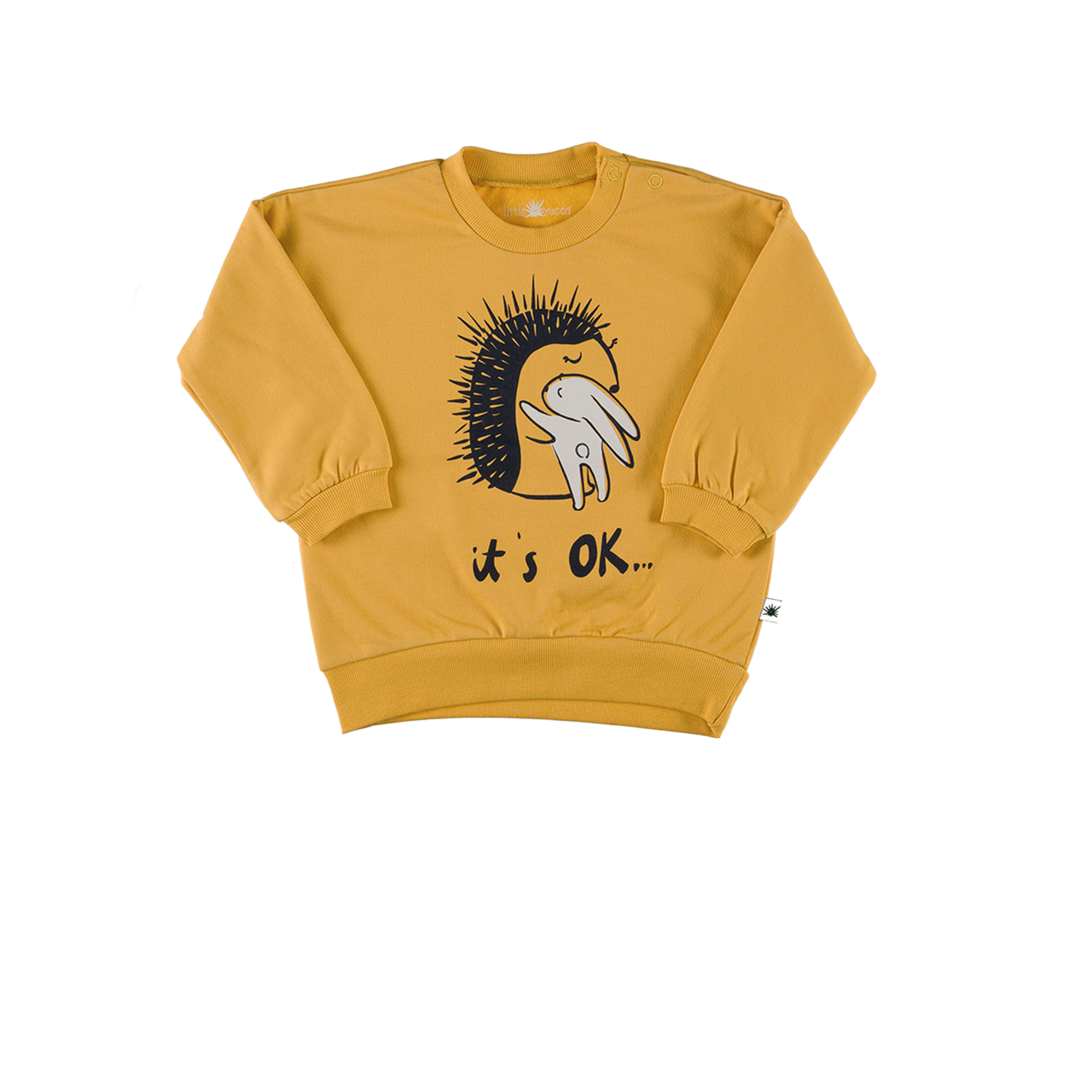 "Grow" Sweatshirt - Saffron Yellow