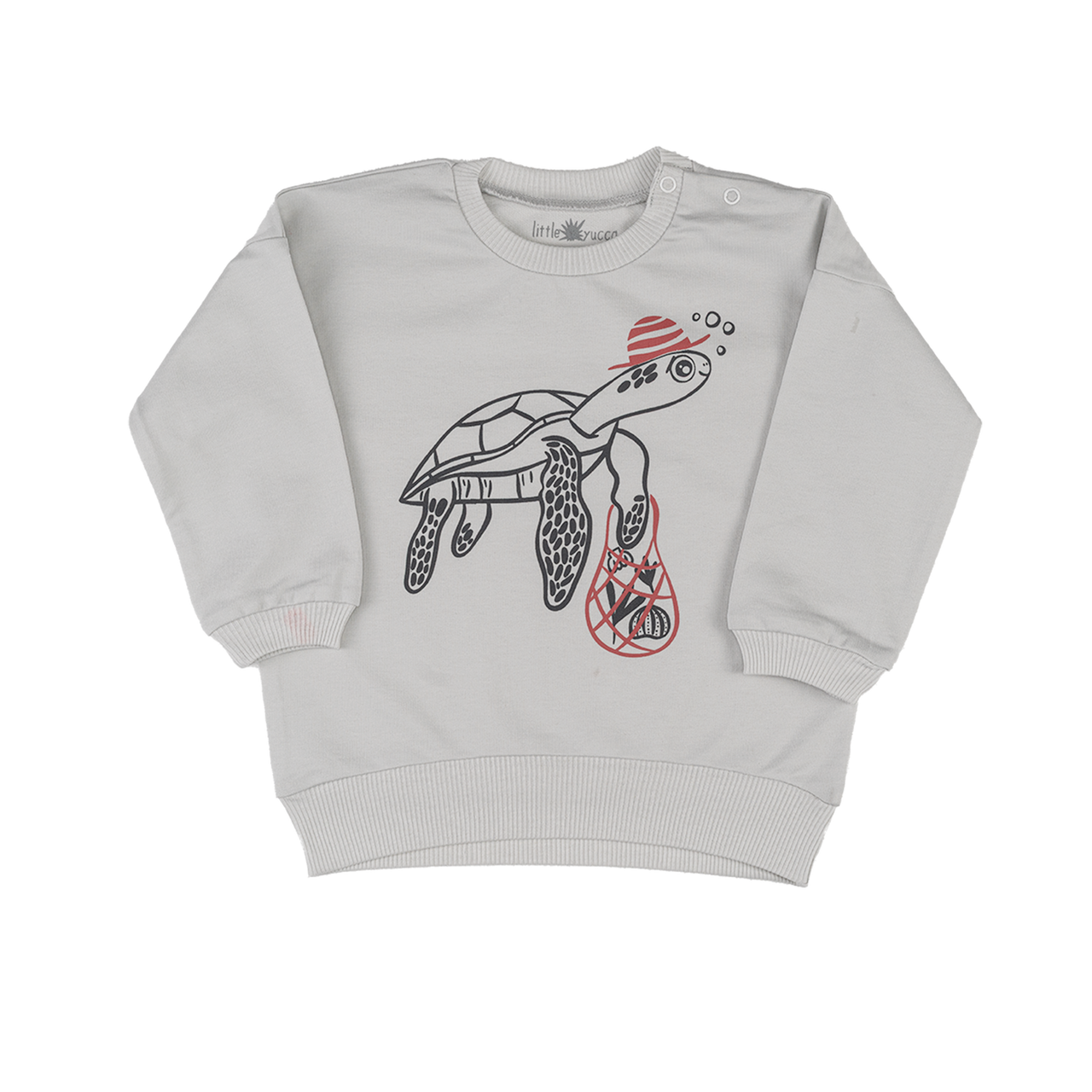 "Grow" Light Sweatshirt - Light Grey