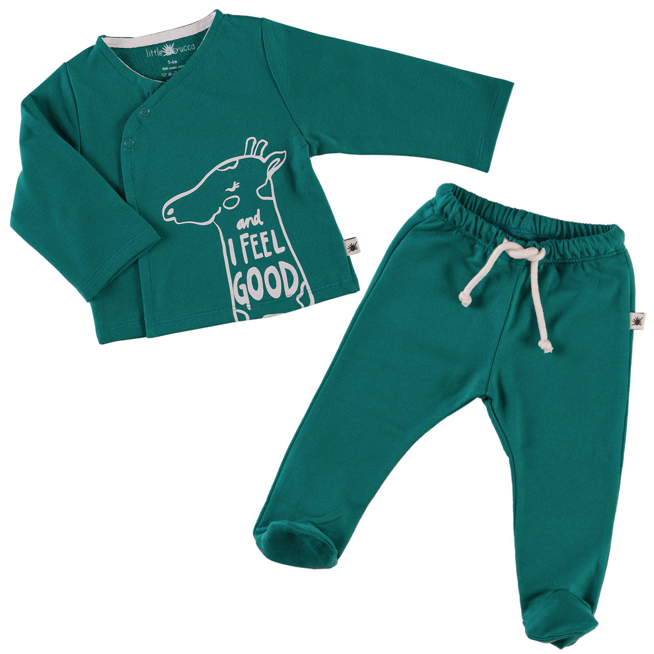 "Moonwalk" Baby Set - Emerald