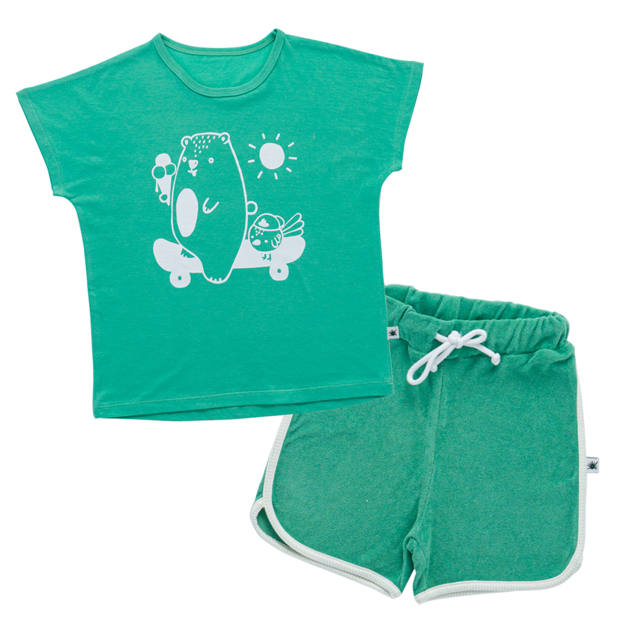 "Summer Kid" Set - Party Green