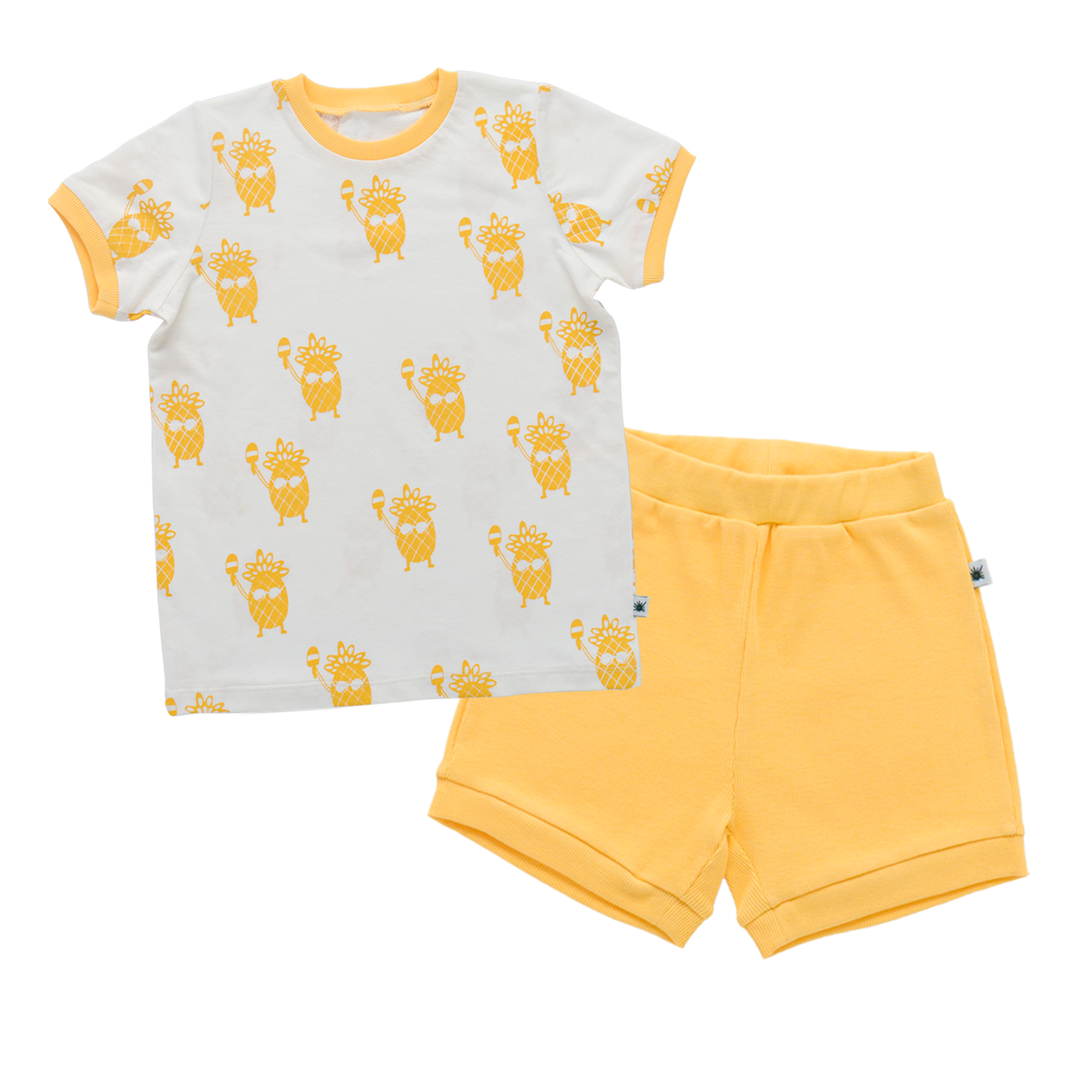 "Summer Kid" Set - Sporty Sarı