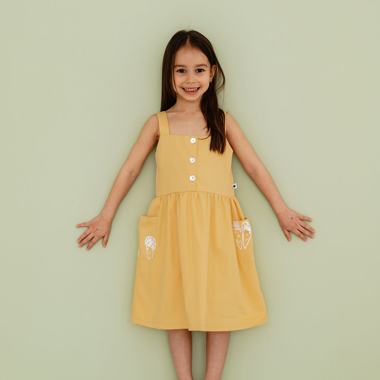 "Summer" Dress - Yellow