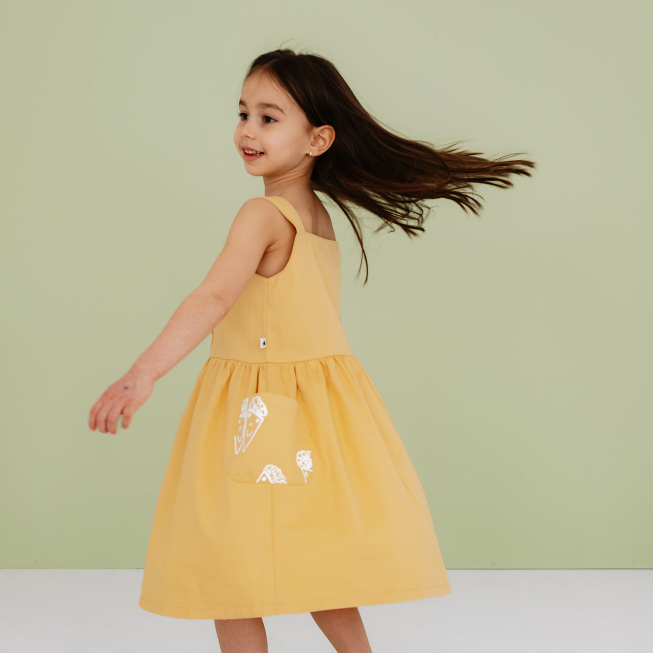"Summer" Dress - Yellow