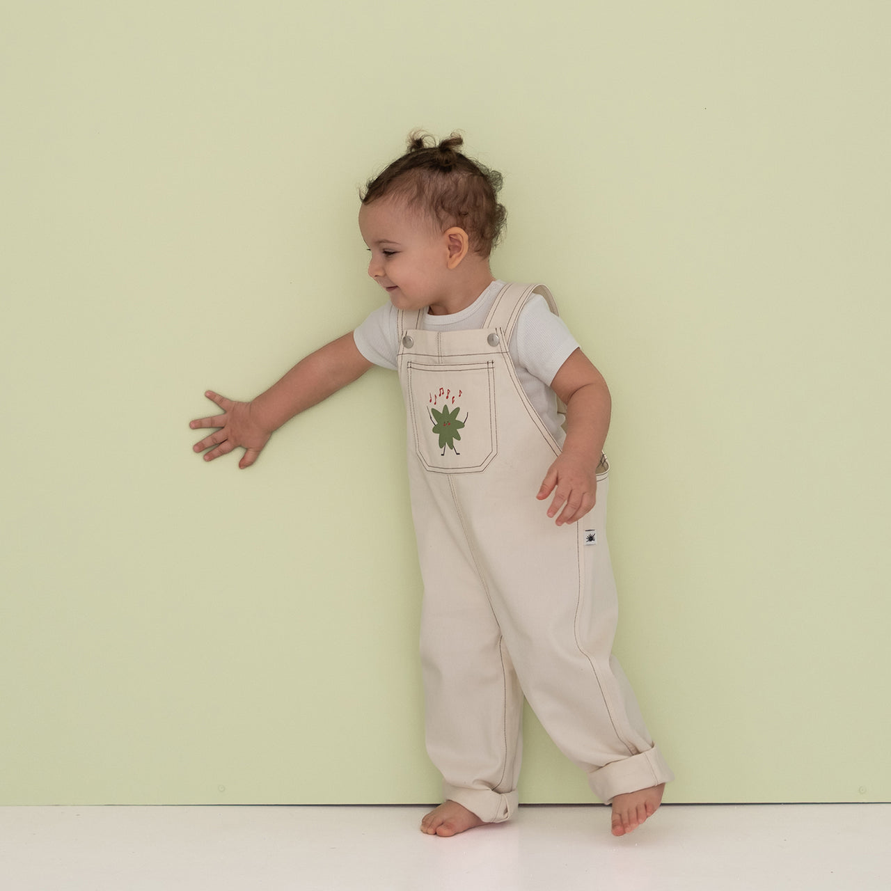 "Yucca" Raw Canvas Dungarees