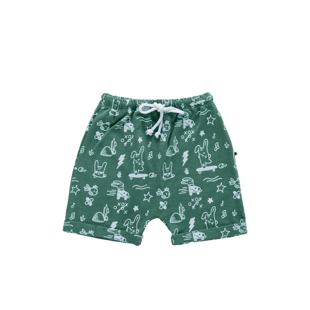 "Baggy" Shorts - Deep Green