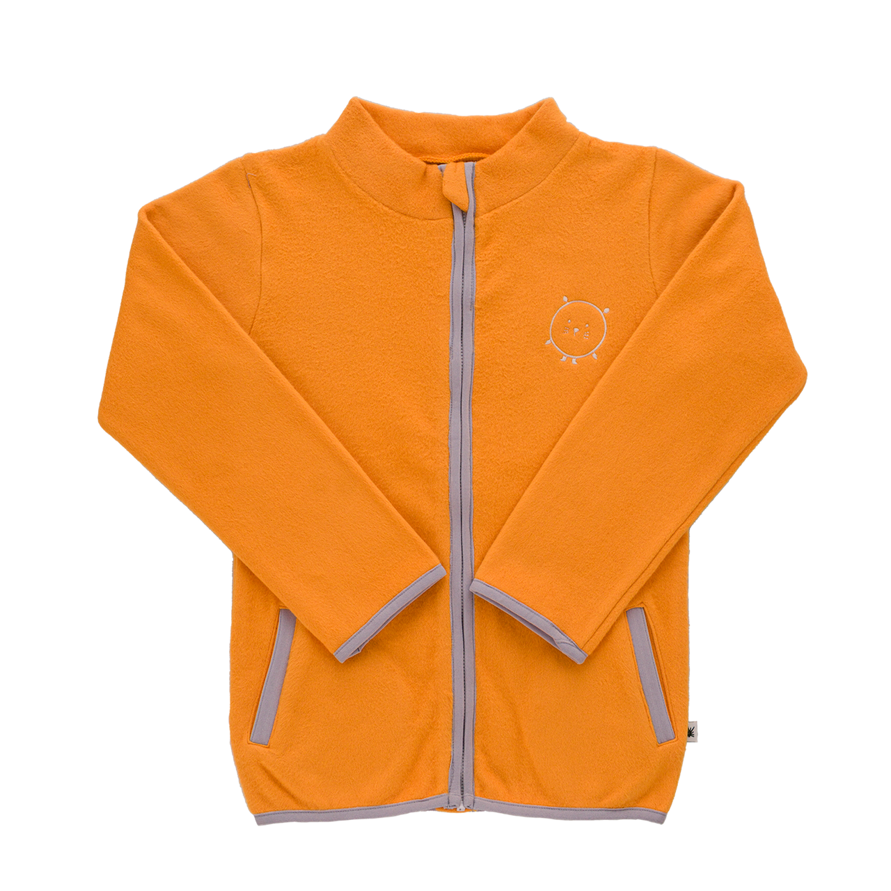 "Easy" Polar Fleece Jacket - Orange