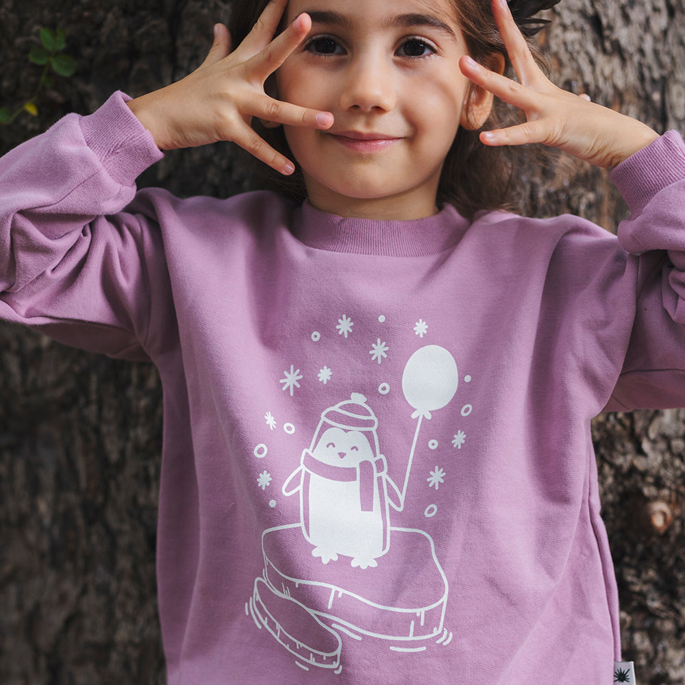 "Grow" Sweatshirt - Lilac