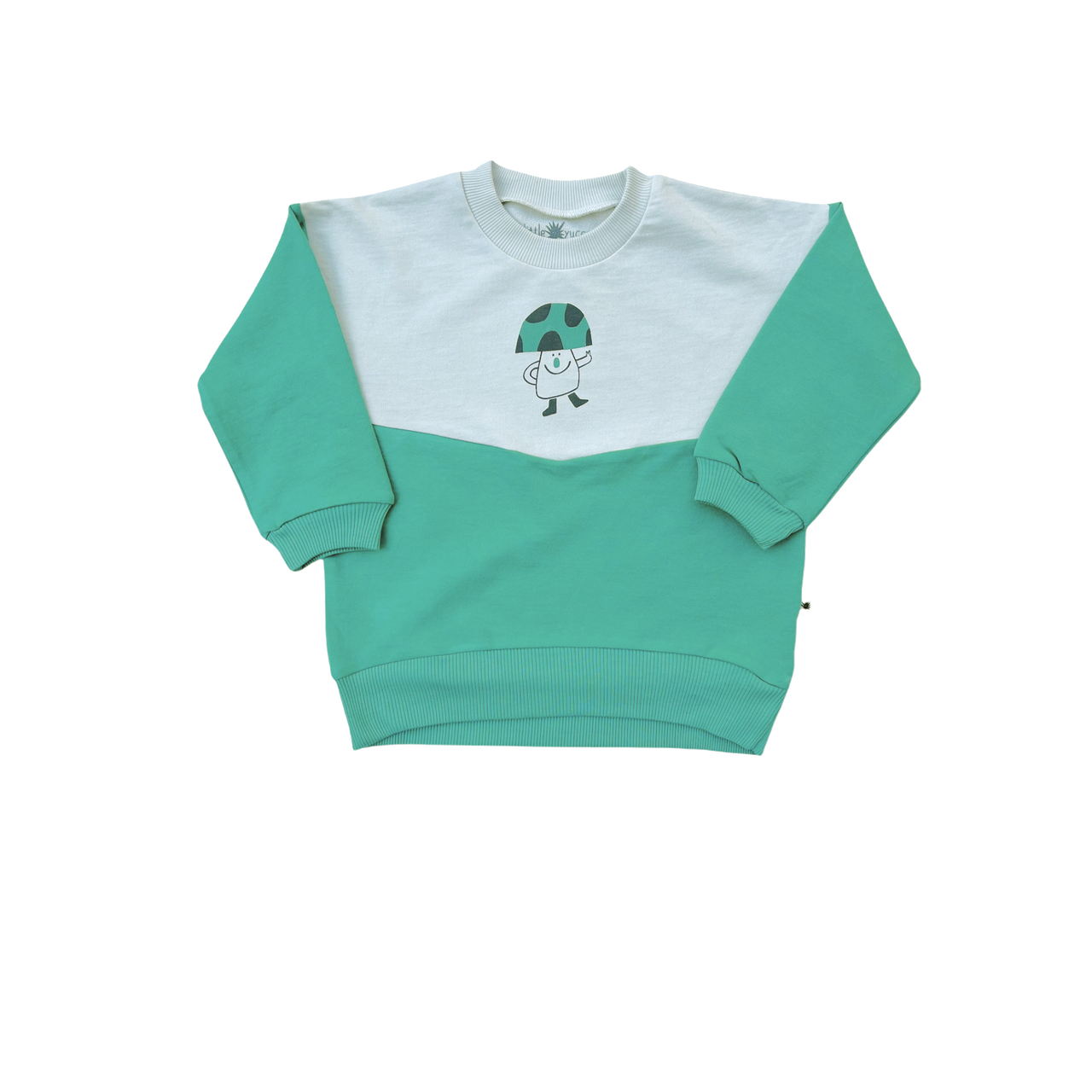 "Grow" Sweatshirt - Multi Yeşil