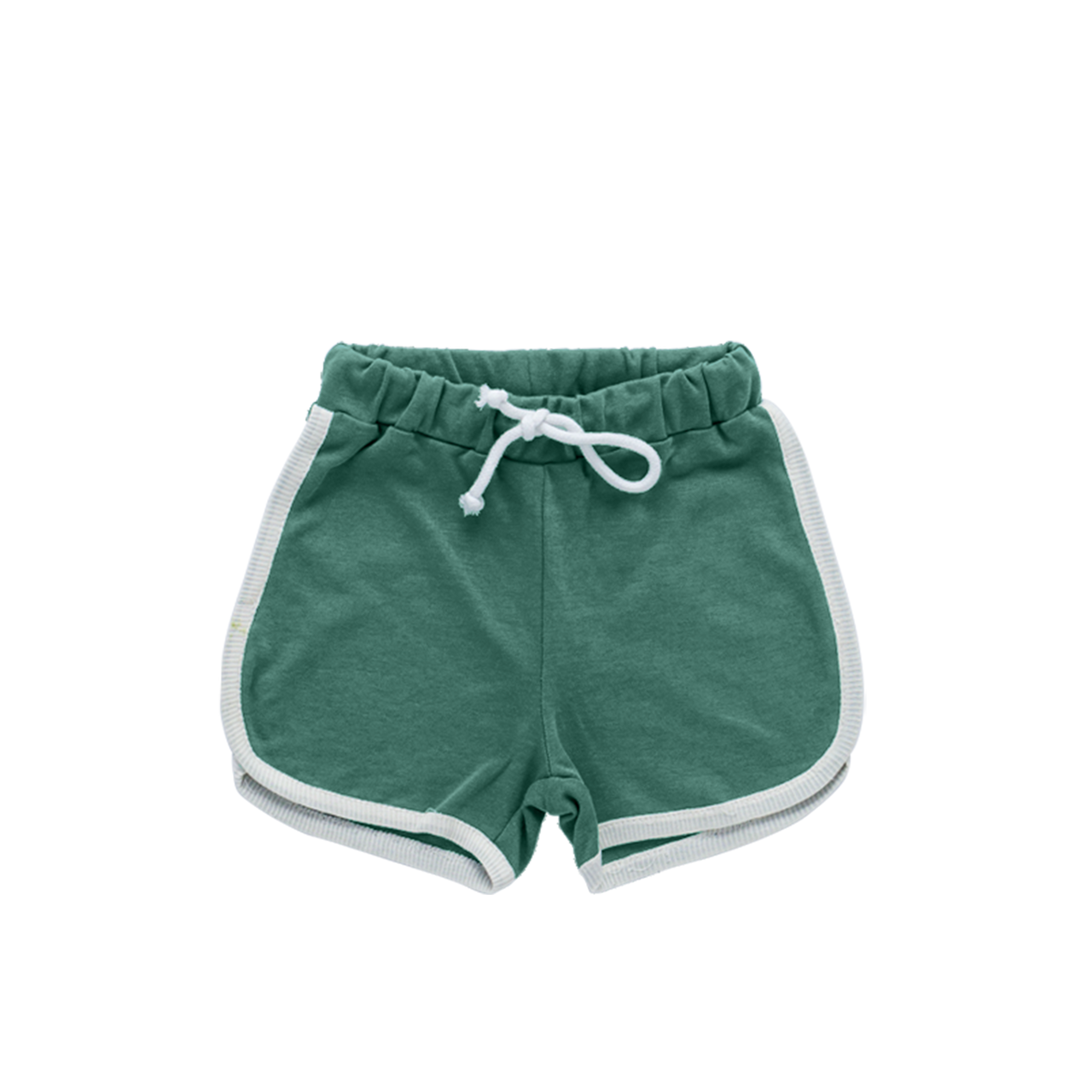 "Run" Shorts - Deep Green