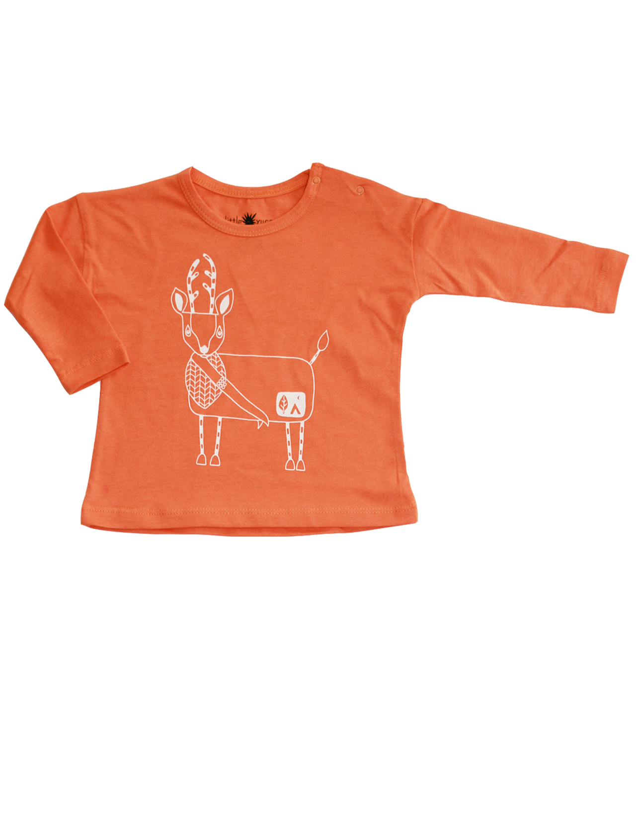 "Canoe" Tshirt Long Sleeve / Pumpkin